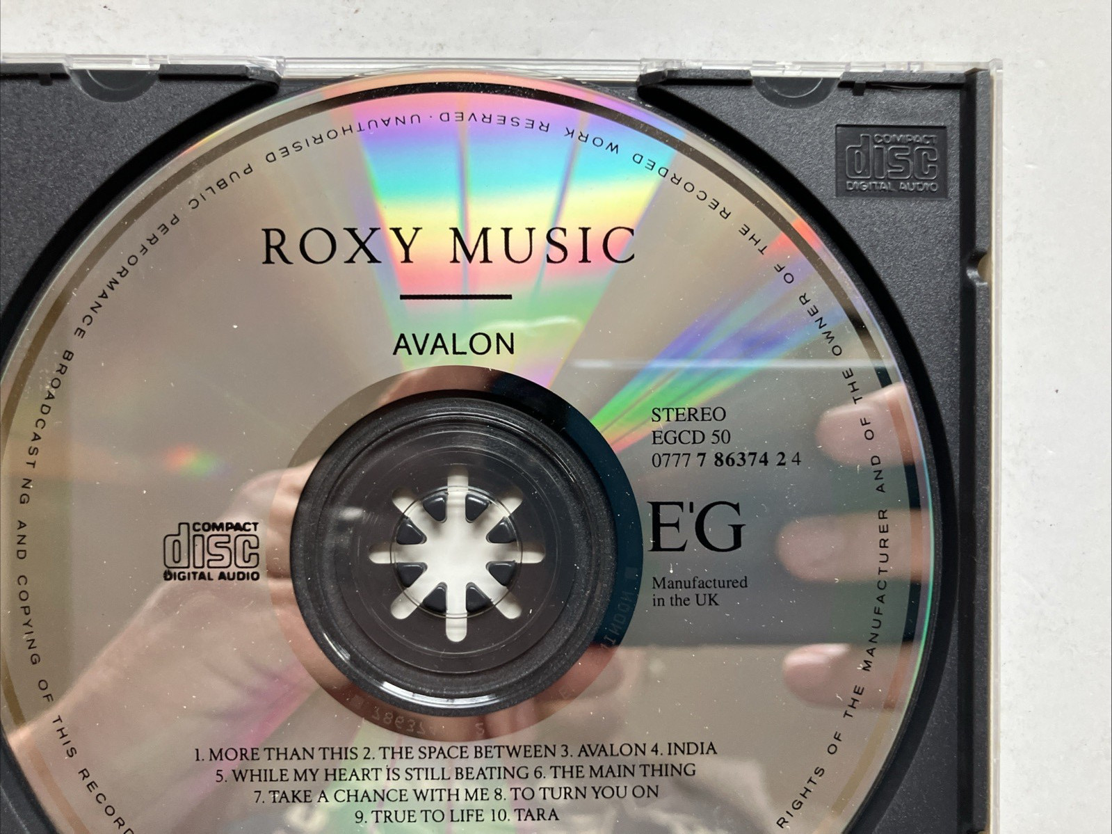 Roxy Music - Avalon (1982) - Virgin/EG - Import - United Kingdom- Great Cond.
