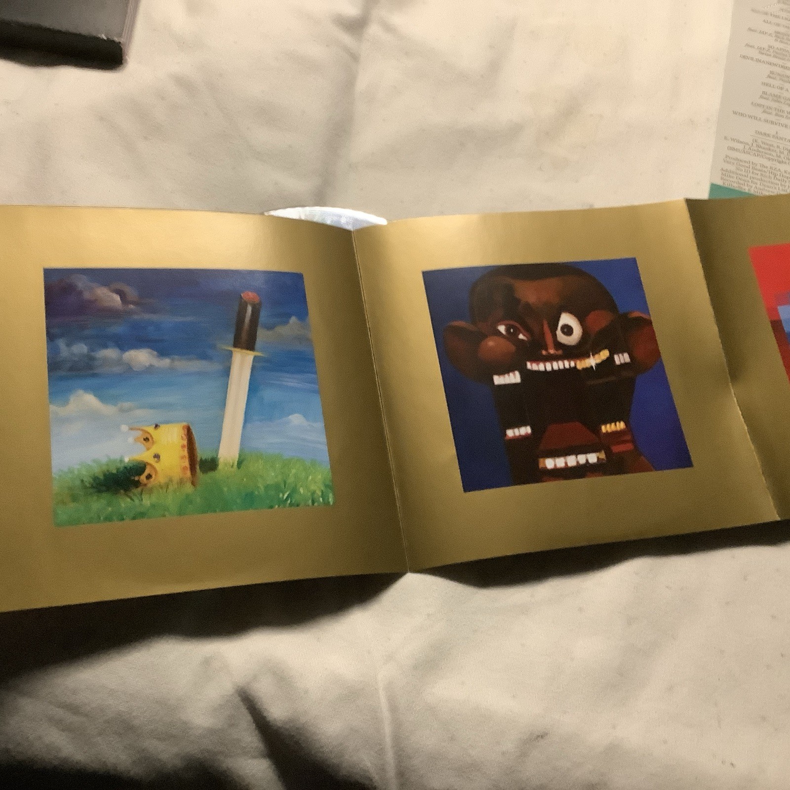 Kanye West CD, My Beautiful Dark Twisted Fantasy