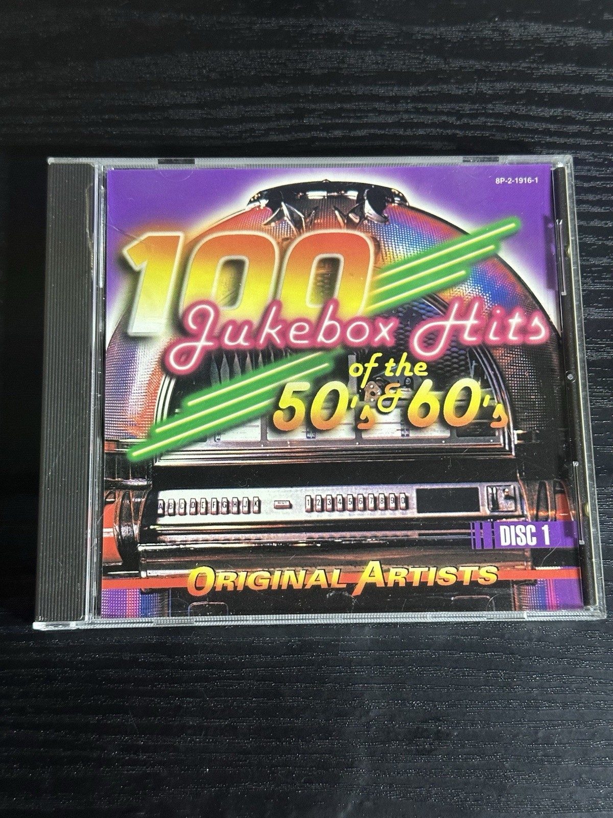 Madacy Entertainment 100 Jukebox Hits of the 50's & 60's CD Compilation