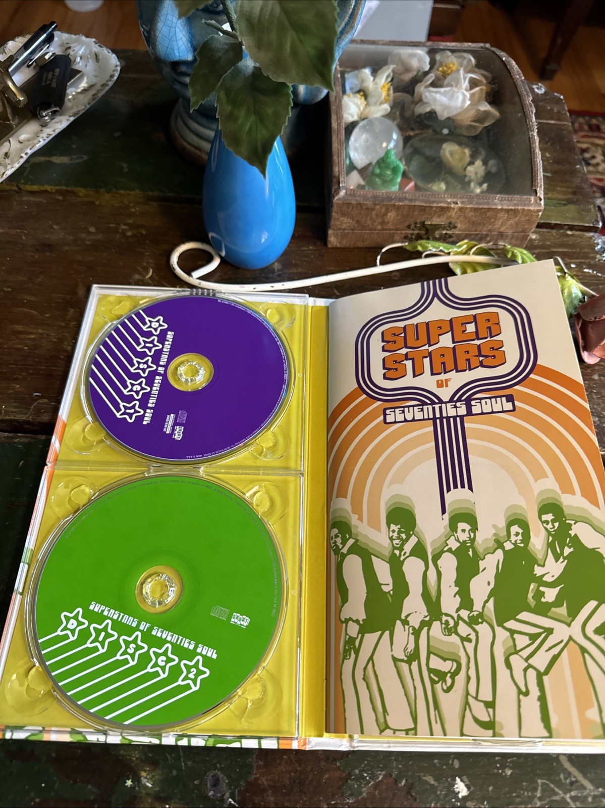 Super Stars Of Seventies Soul (70s). [4 CD box set R&B Disco Funk] Shout Factory