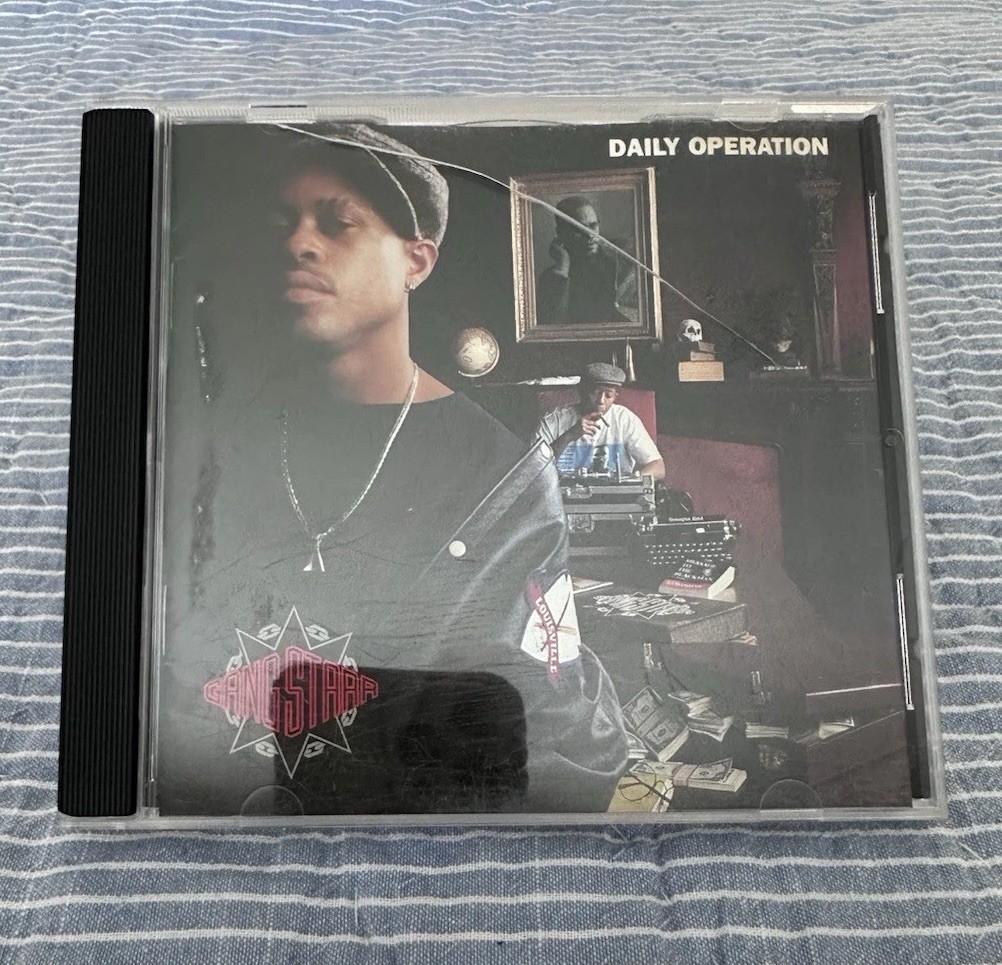 Gang Starr Daily Operation CD Album 1992 Chrysalis Records