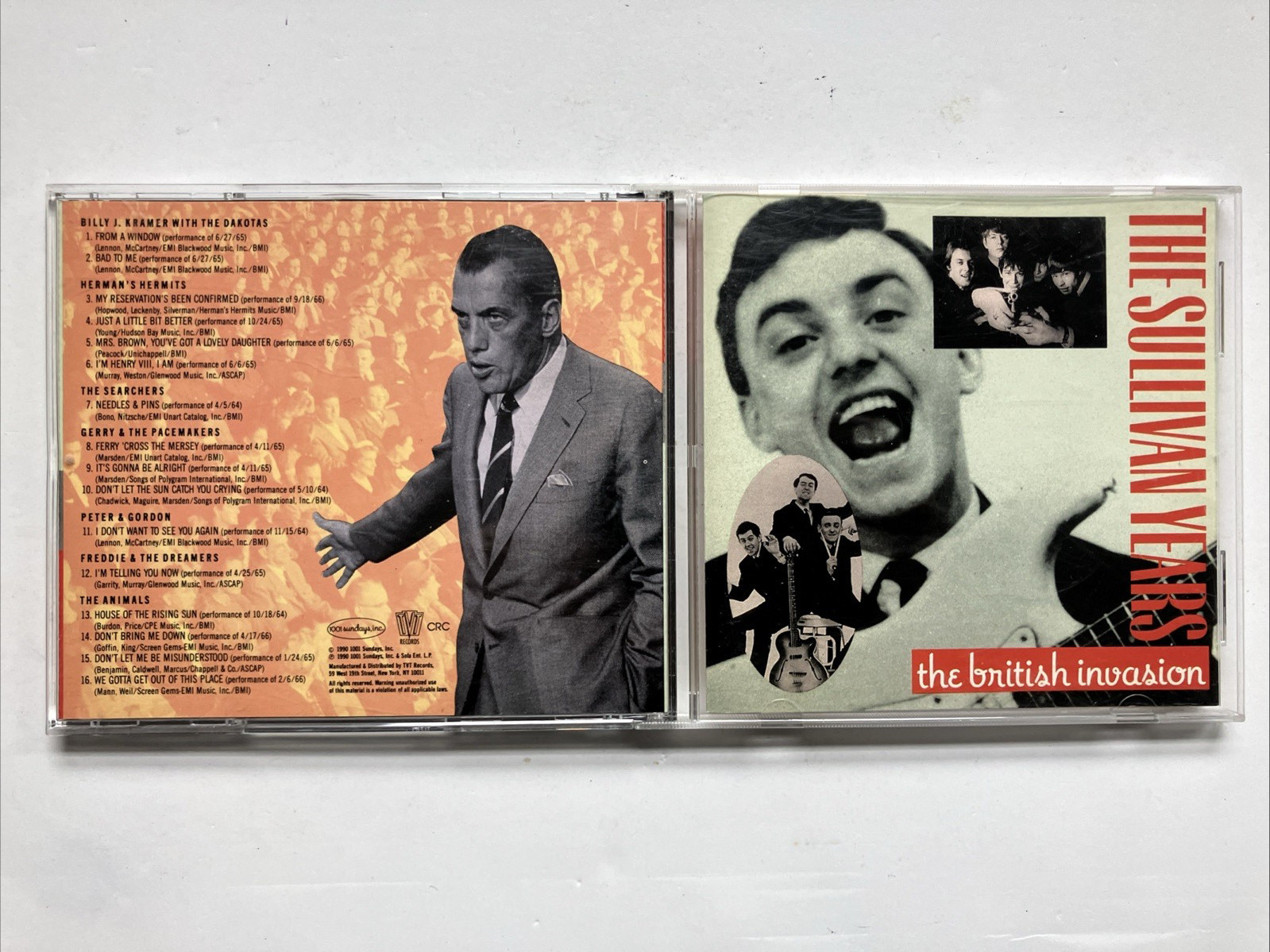 The Sullivan Years: THE BRITISH INVASION CD - Peter & Gordon - Searchers & More