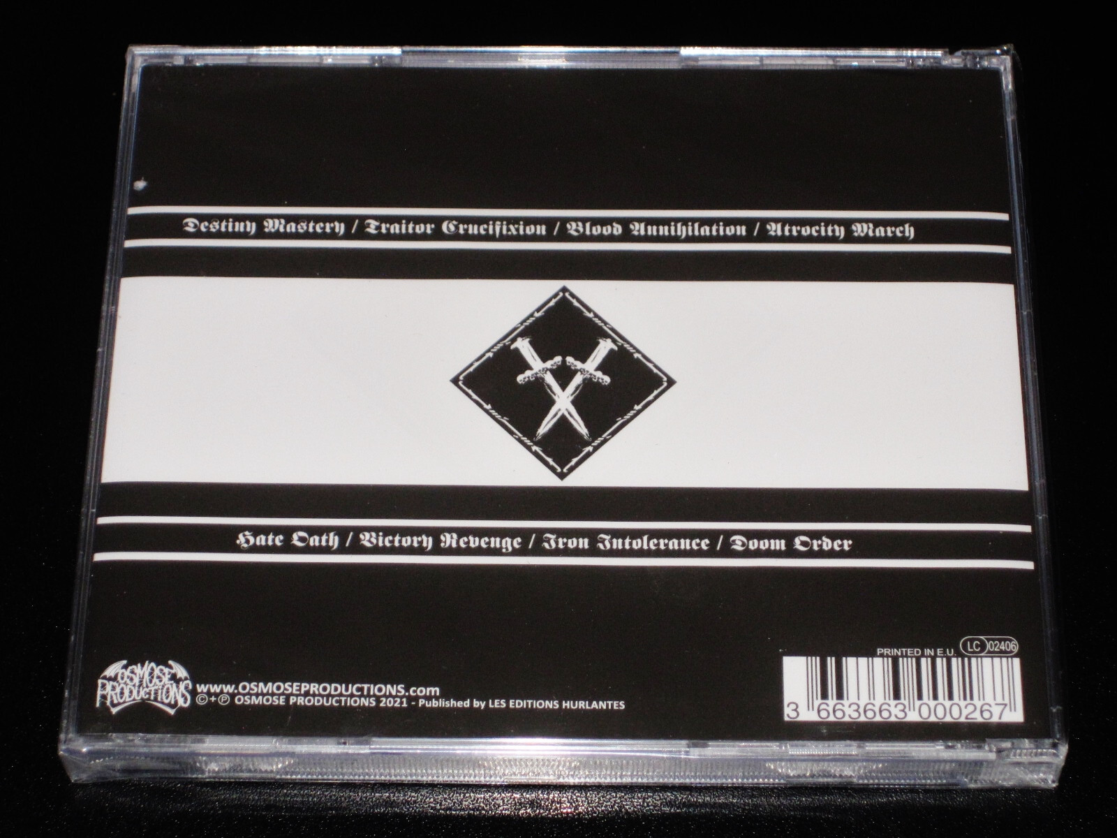 Revenge: Victory. Intolerance. Mastery. CD 2021 Osmose Prods EU OPCD167-1 JC NEW
