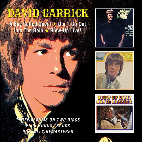 David Garrick - A Boy Called David / Don't Go Out Into The Rain / Blow-Up Live!