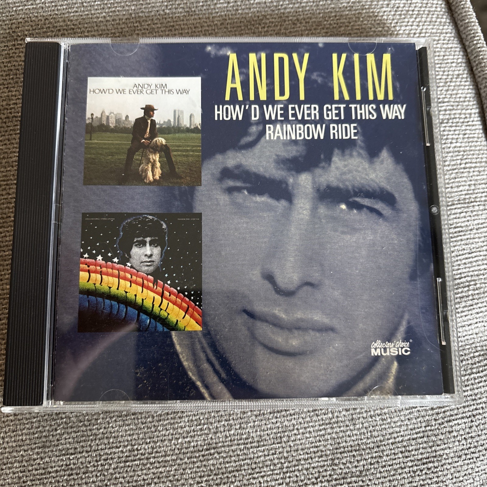 Andy Kim-How'd We Ever Get This Way/Rainbow Ride-CD-VG-OOP-Free Shipping