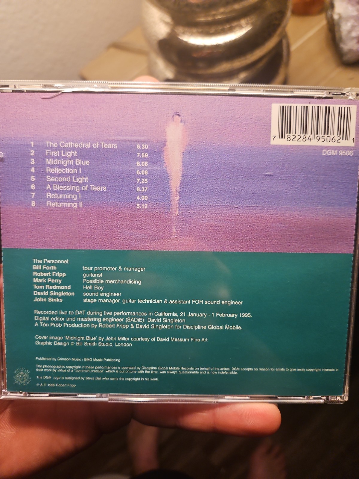 A Blessing of Tears: 1995 Soundscapes, Vol. 2 by Robert Fripp (CD, Aug-1995,...