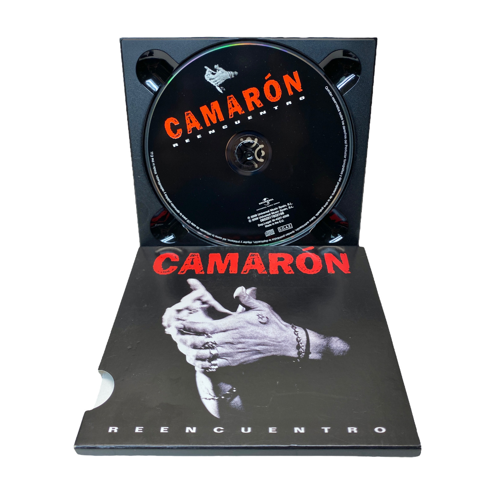 CAMARÓN Reencuentro 2008 Universal Music Group Spain RARE! HTF! OOP!