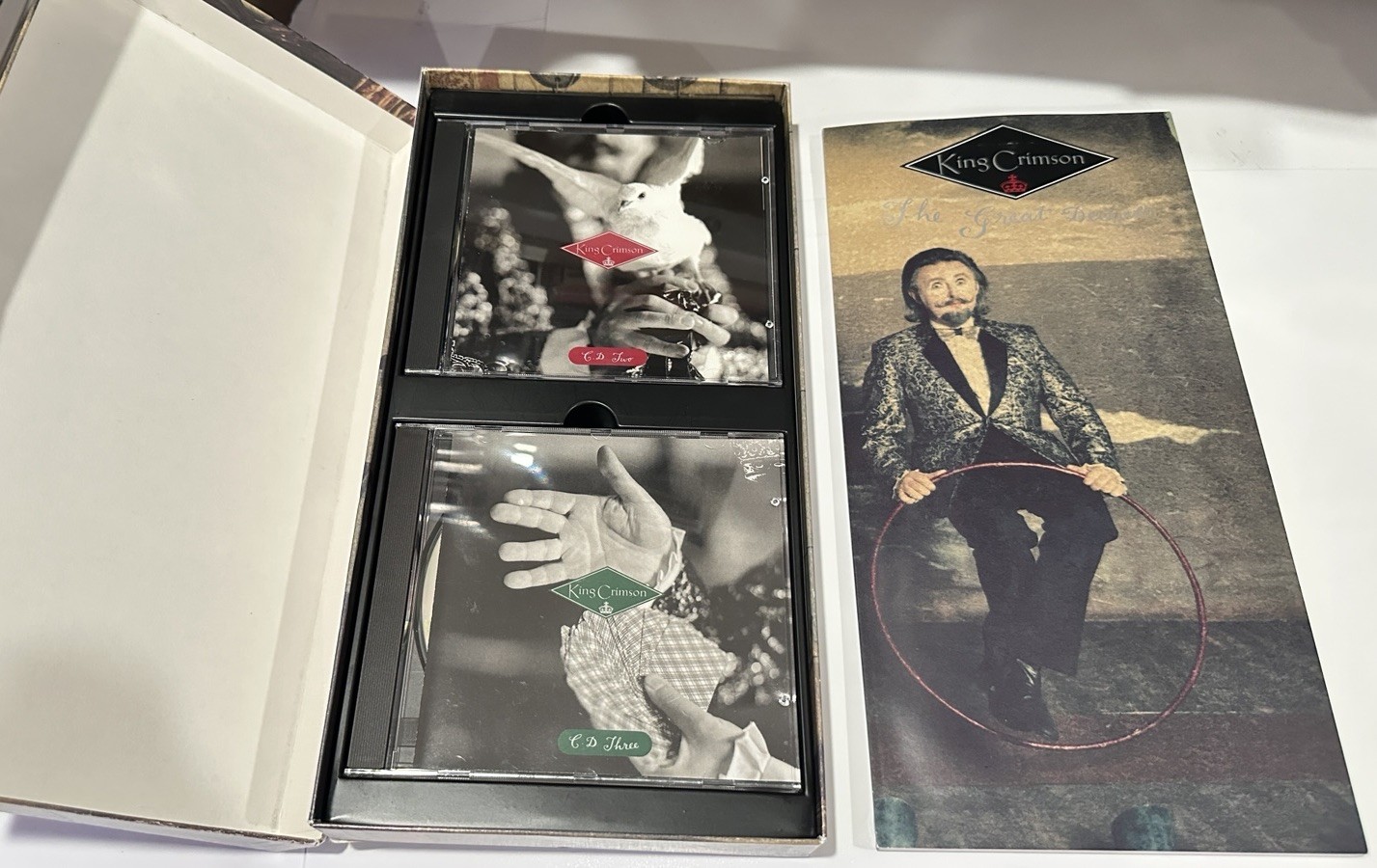 The Great Deceiver by King Crimson 4 CD Box Set - EXC Condition