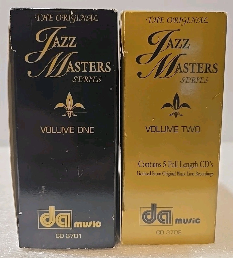 The Original Jazz Masters Series Volume 1 & 2 - Complete & EXCELLENT
