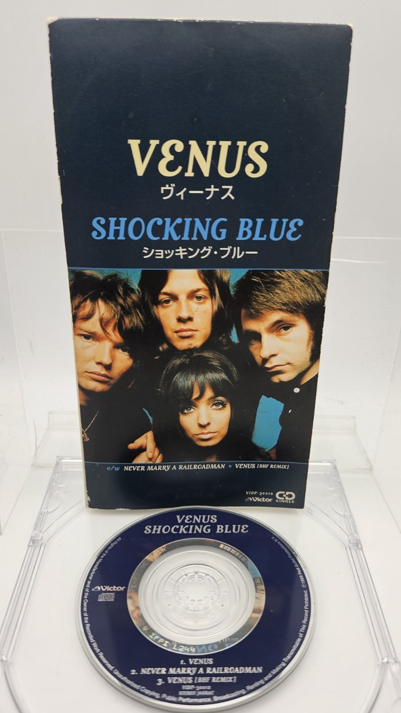 SHOCKING BLUE Venus Japan Rare 3inch 8cm CD Single VIDP 30012 3tracks 1999