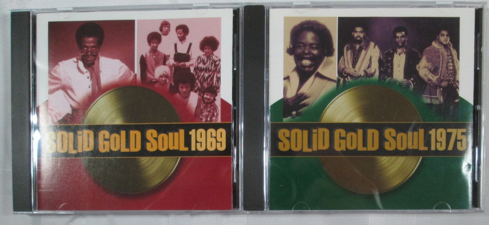 CD Lot Of 15 Solid Gold Soul Time-Life Compilations - Includes 1950s To 1970s