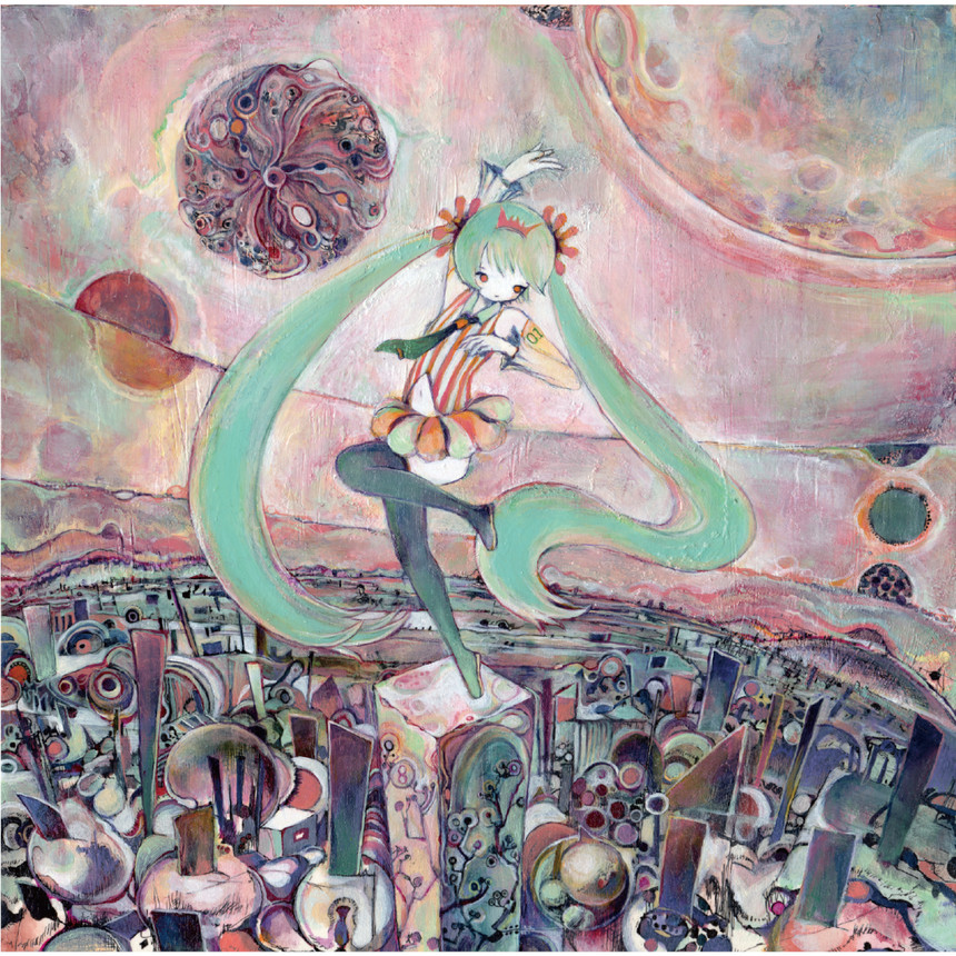 Set of 7 KIKUO MIKU 1-7 CD Album Kikuo sound works Hatsune Miku VOCALOID