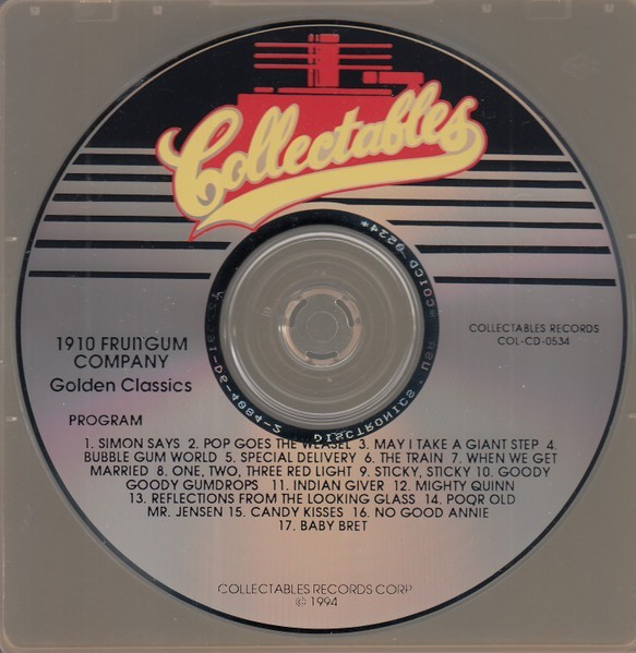 1910 Fruitgum Company – Golden Classics (1994 US Collectables CD • COL‑CD‑0534)