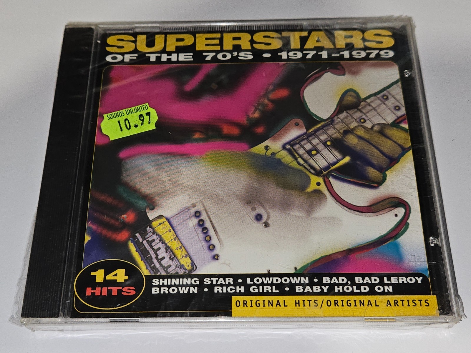 Superstars of the 70's 1971-1979 CD 14 Songs Santana/Eddie Money+ *NEW/SEALED*