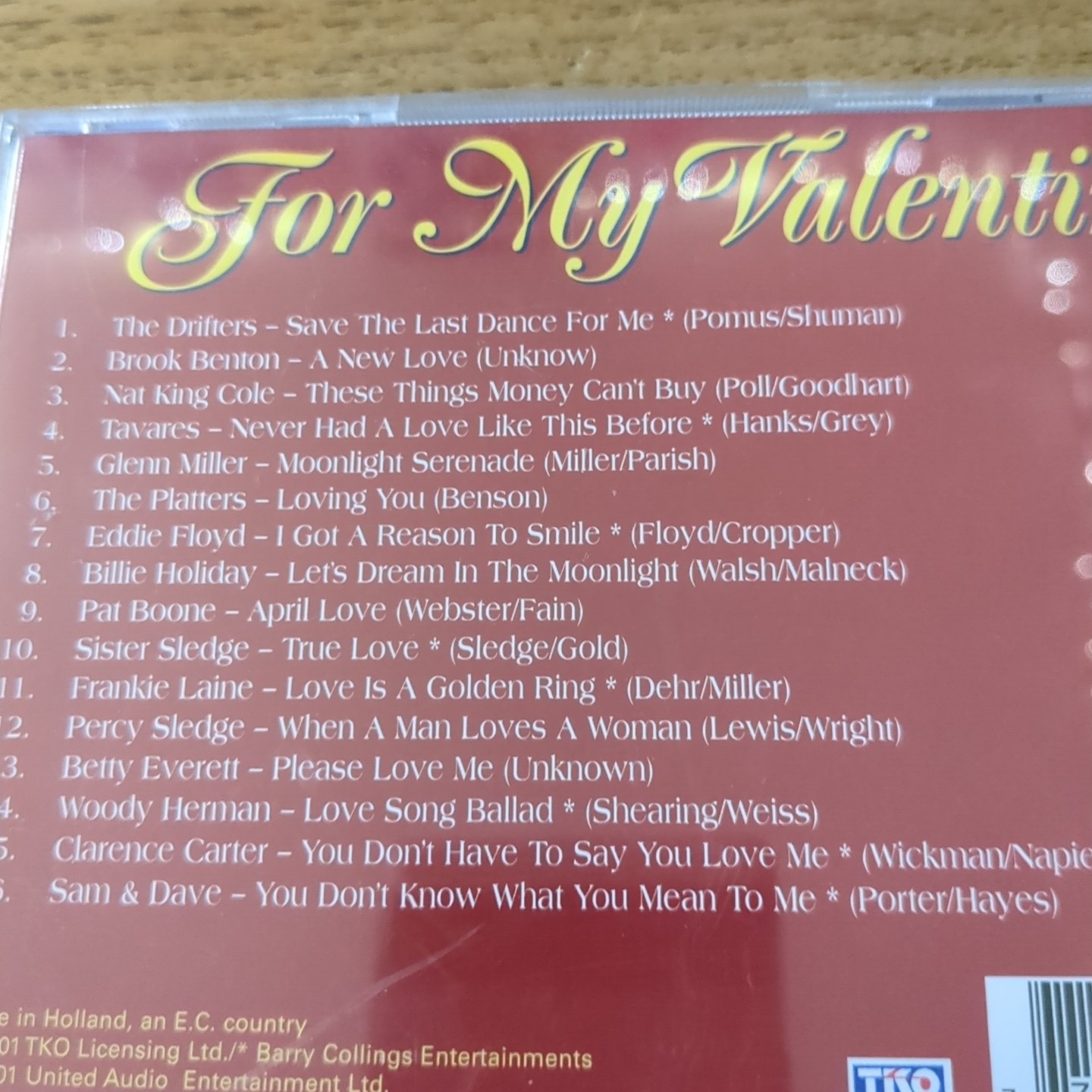 For My Valentine by Various (CD, 2004)
