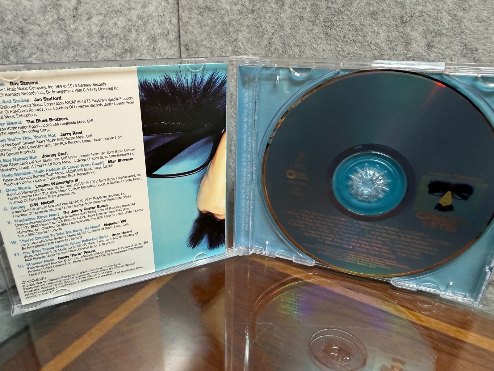 CD: Chart-Topping Crazy Hits, Monster Mash, The Streak, Convoy, A Boy Named Sue