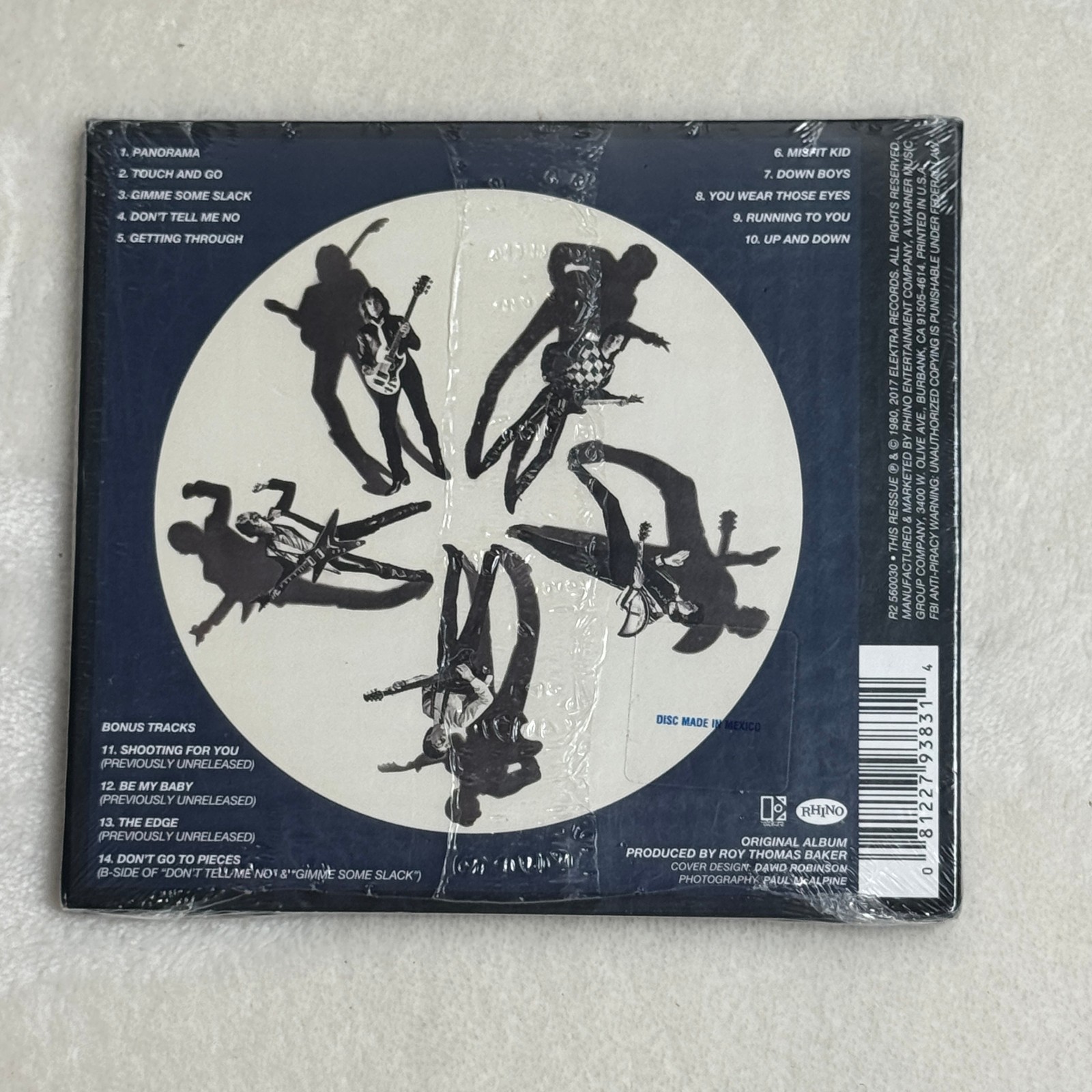 The Cars : Panorama 1980 (Expanded Edition 2017) New CD with 4 Bonus Tracks