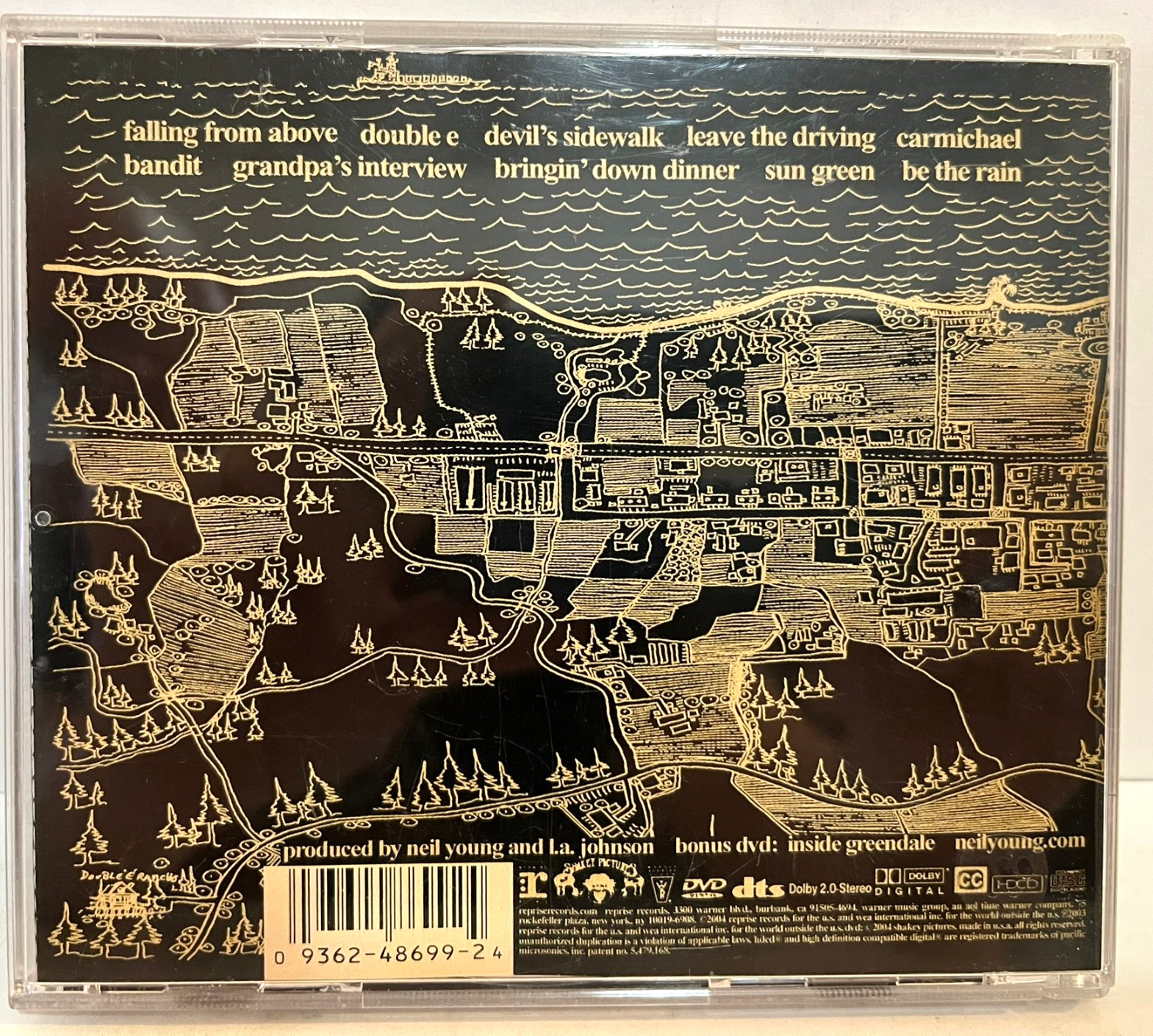 NEIL YOUNG - Greendale (HDCD + DVD) - Compact Disc CD - EX