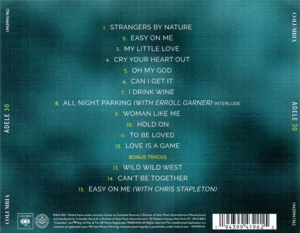 Adele - 30 (Target Exclusive, Deluxe CD) 3 Bonus Tracks BRAND NEW