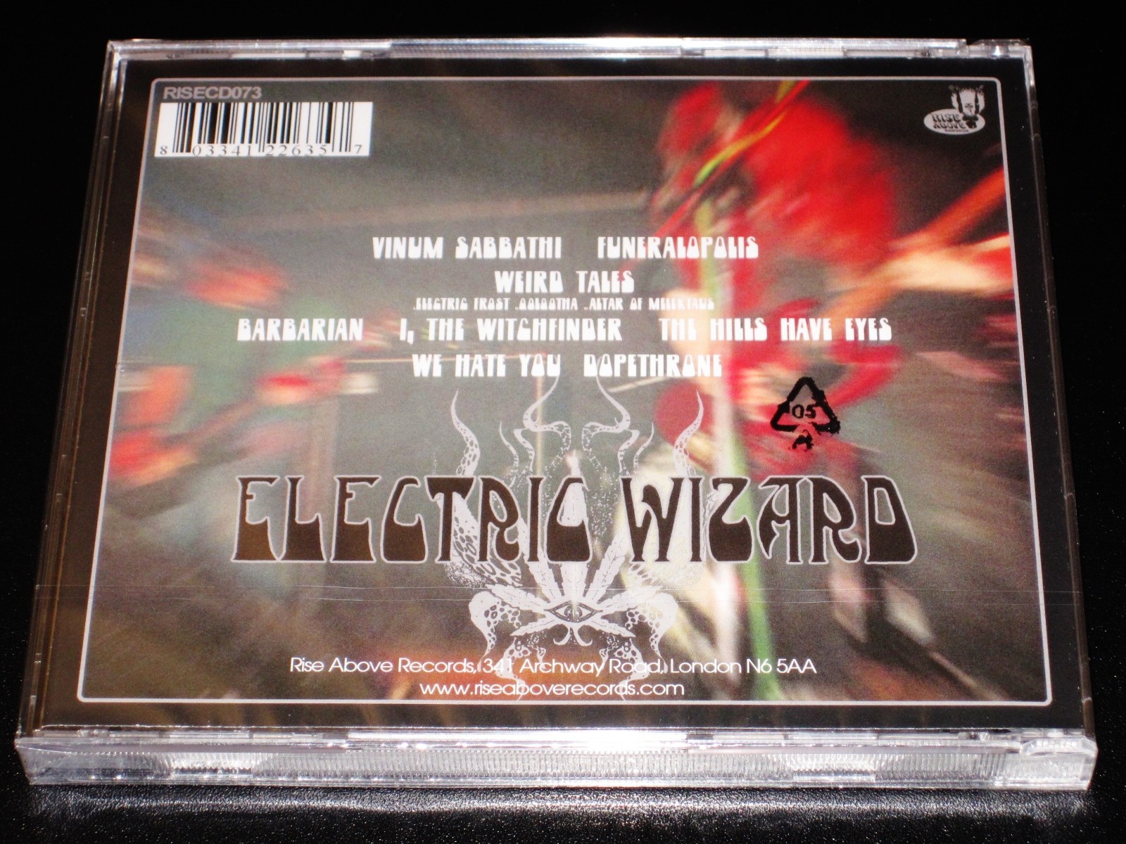 Electric Wizard: Dopethrone CD 2006 Bonus Track Rise Above Records RISECD073 NEW