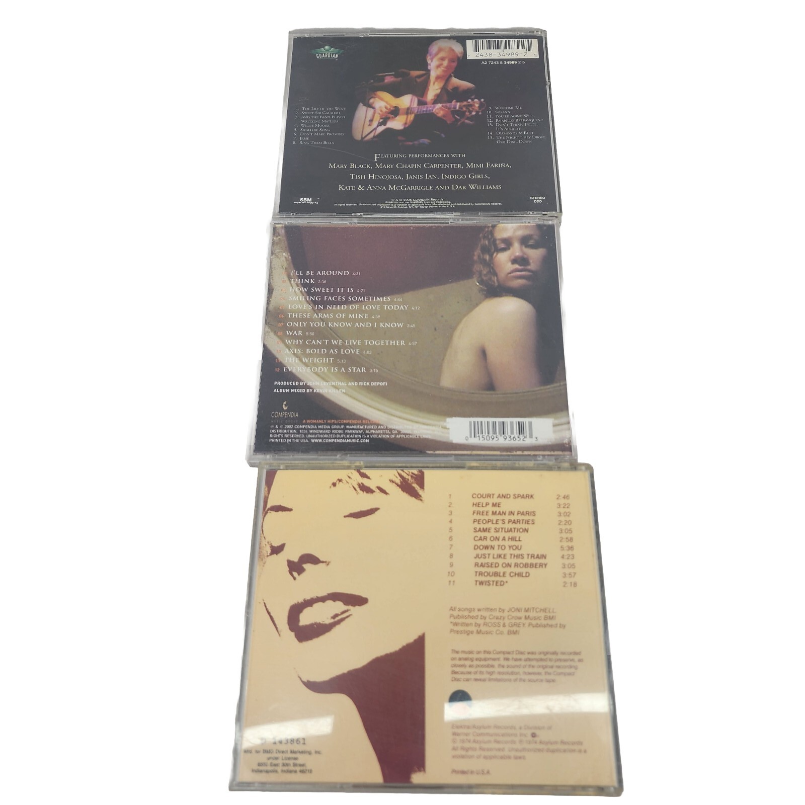 Lot 11 CDs Female Singer Songwriter Joni Mitchell Fiona Apple Bonnie Raitt