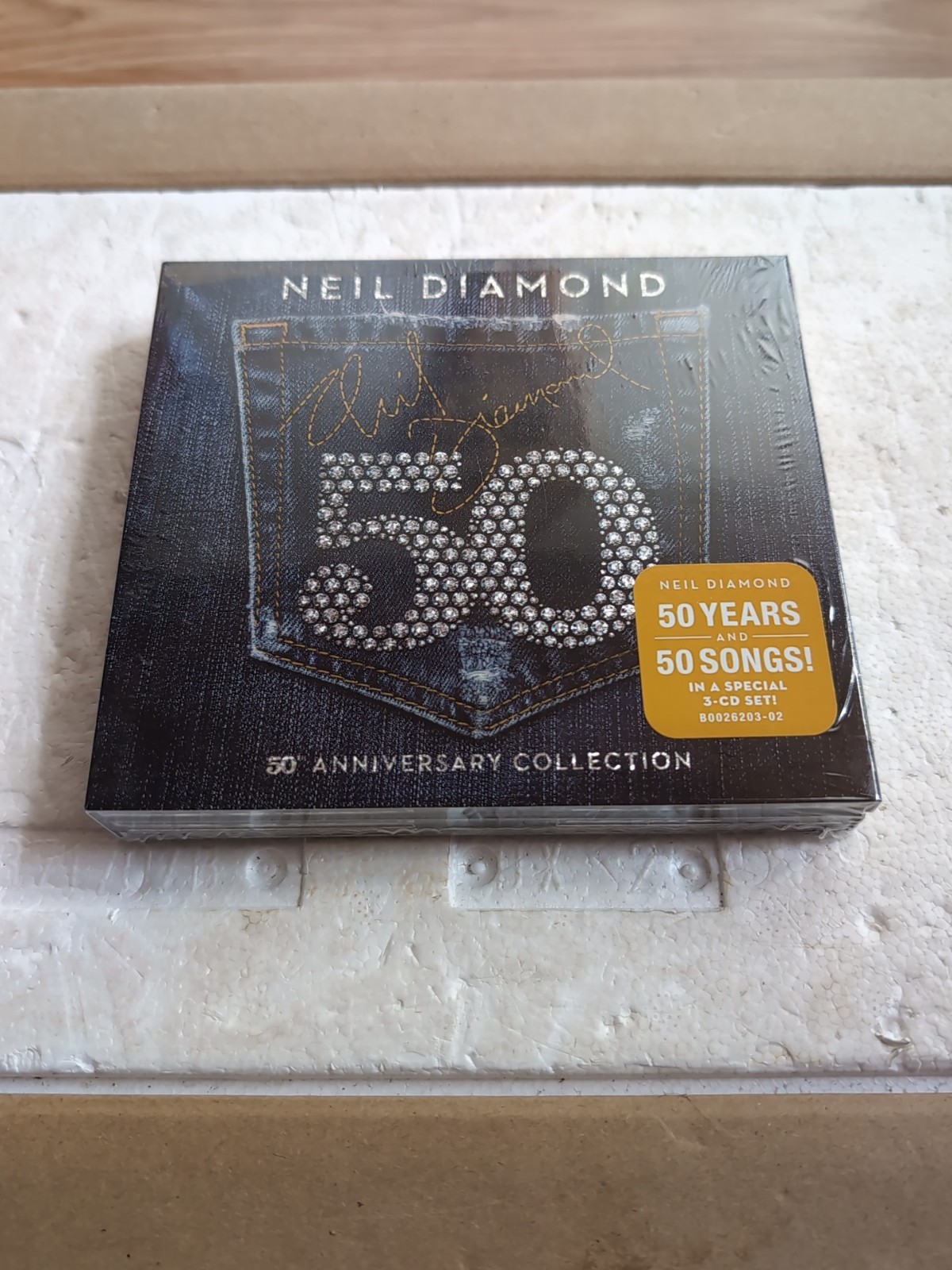 NEIL DIAMOND - 50th Anniversary Collection 3 CD SET, 2017 Capitol Records