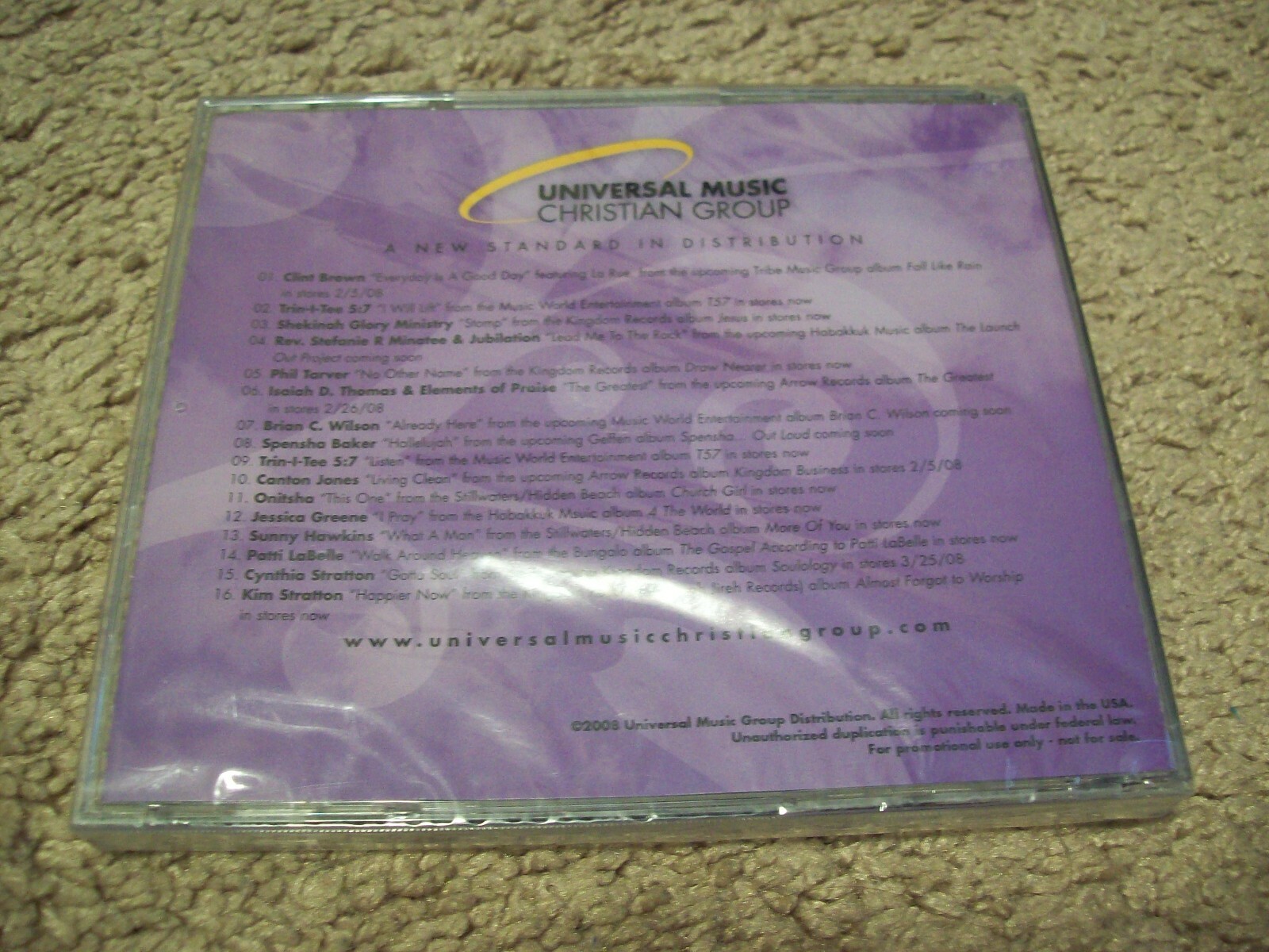 Universal Music Christian Group - 2 CD Lot Make A Joyful../Sing Shout Celebrate