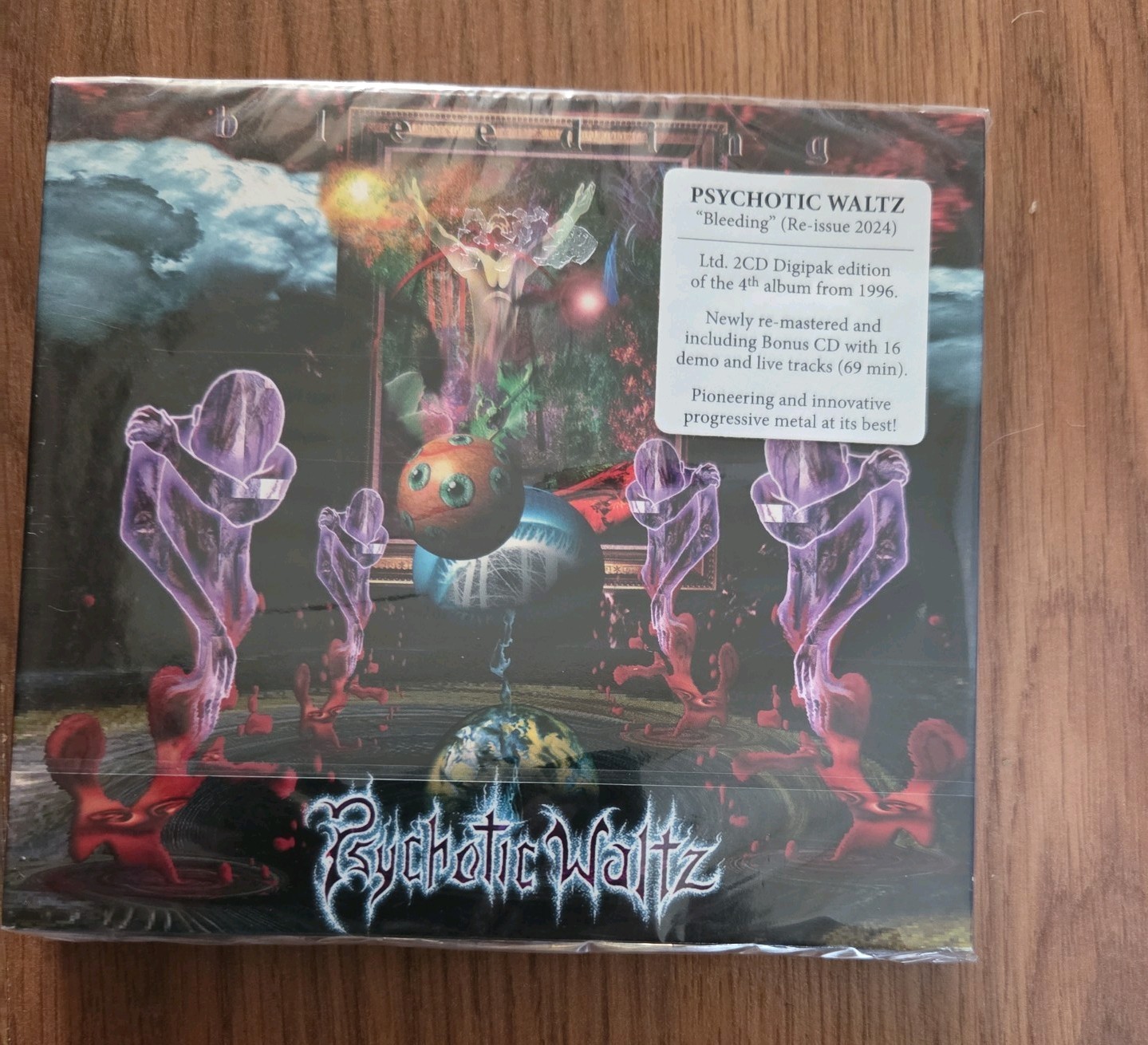 PSYCHOTIC WALTZ BLEEDING LTD DELUXE DIGIPAK 2 x CD BRAND NEW SEALED