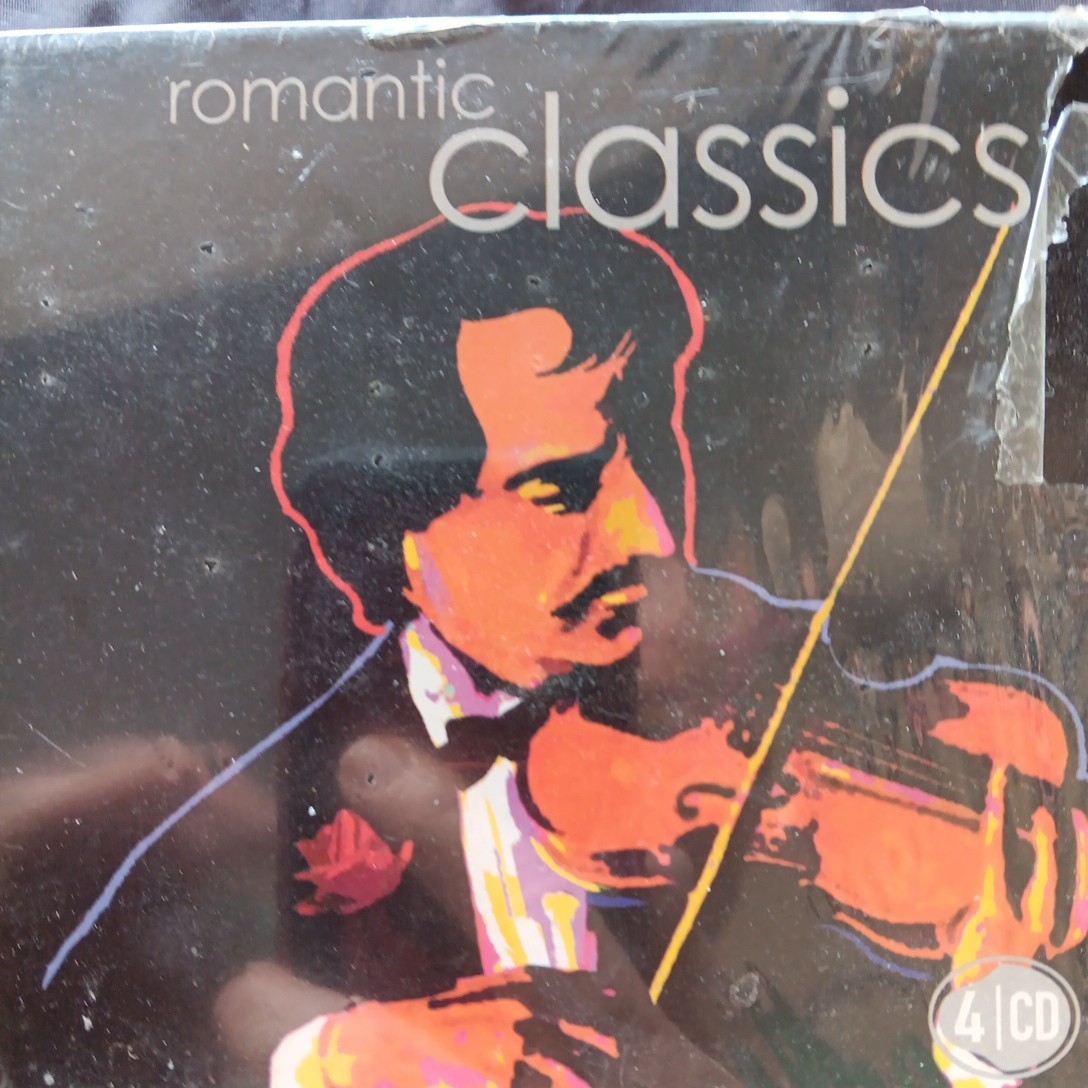 ROMANTIC CLASSICS 4 CD SET -4 1/2 Hours Worlds Best Symphonies and Comp[osers