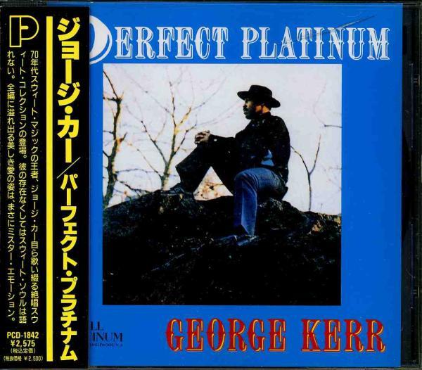 GEORGE KERR Perfect Platinum JAPAN Only CD Obi P-Vine