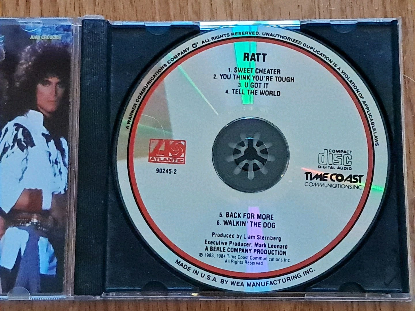 Ratt [EP] Ratt CD, Jul-1991, Atlantic 6 Tracks Time Coast SEALED Free Shipping