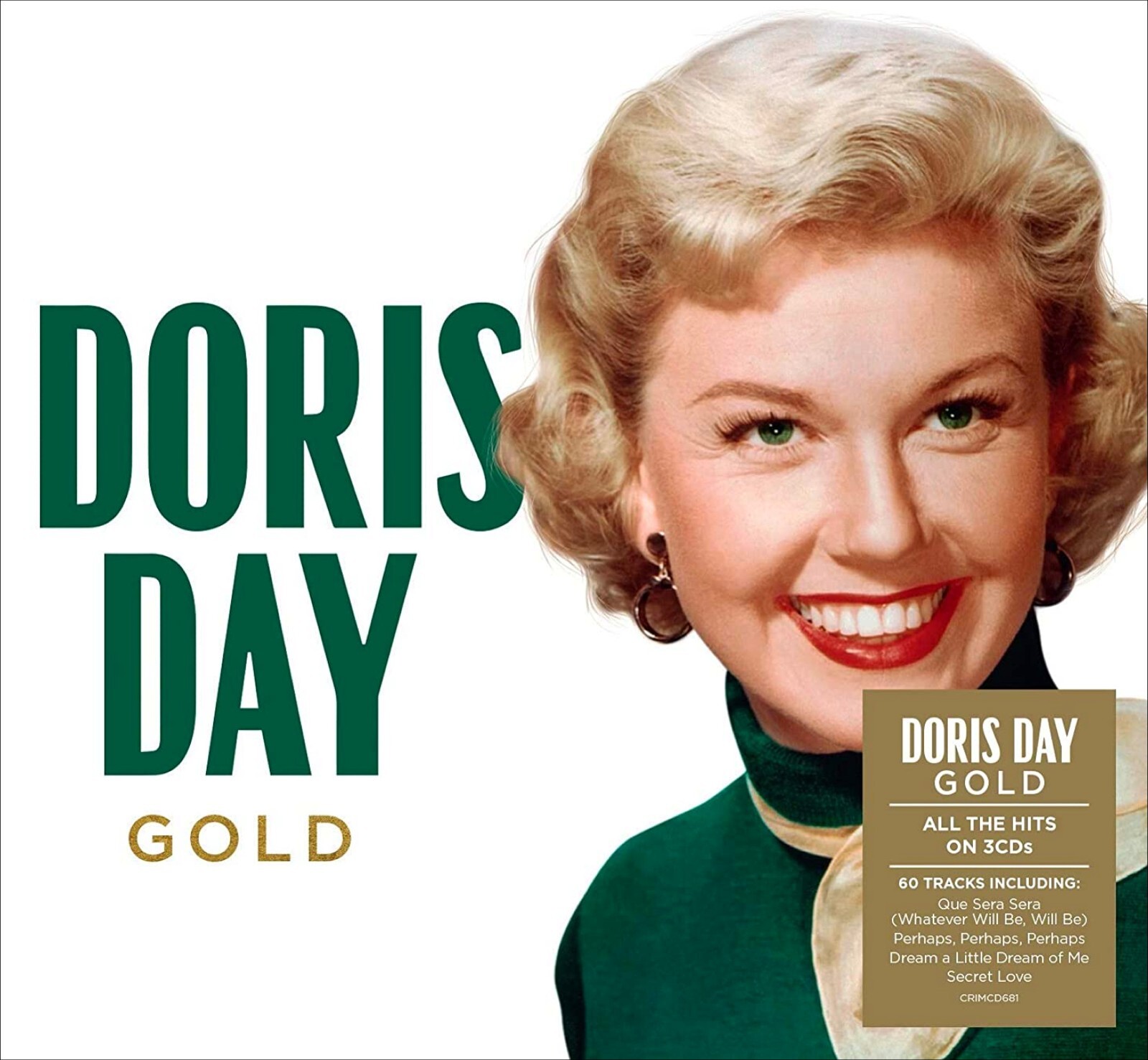 DORIS DAY * 60 Greatest Hits * NEW 3-CD Boxset * All Original Recordings