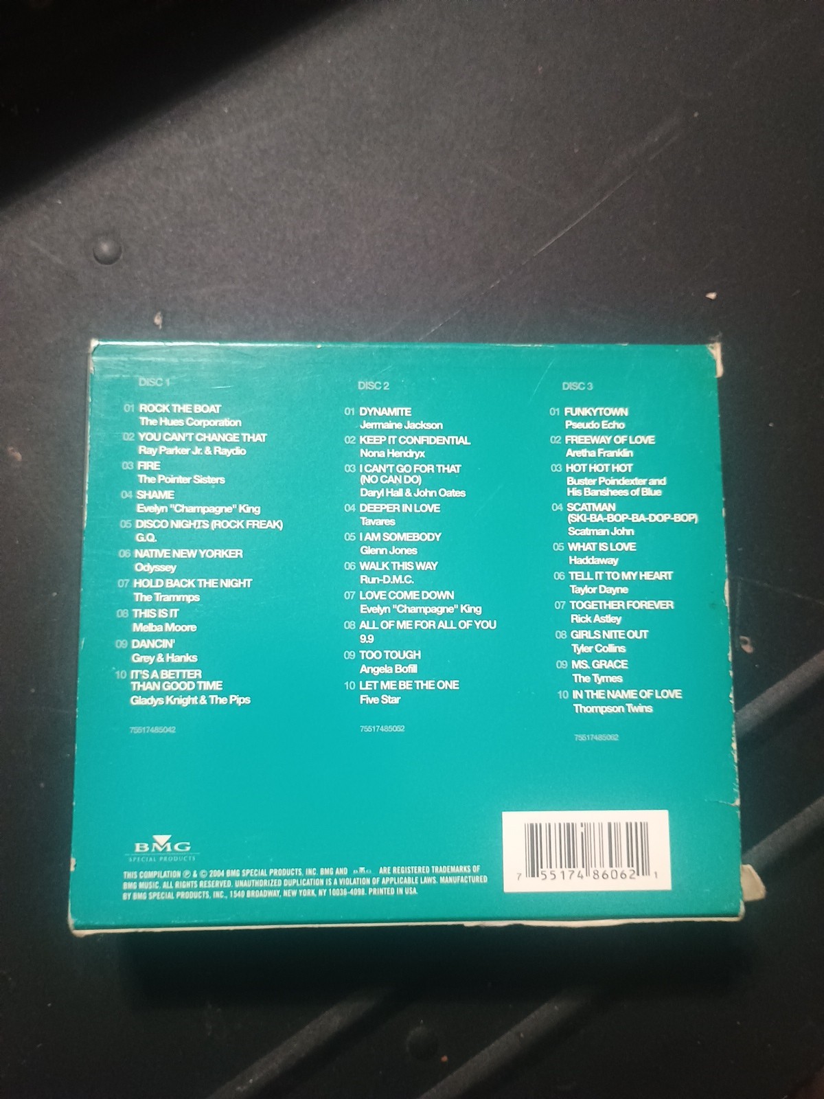 Best of Disco [Madacy 3-CD] [Box] by Various Artists (CD, 2004, BMG Special...