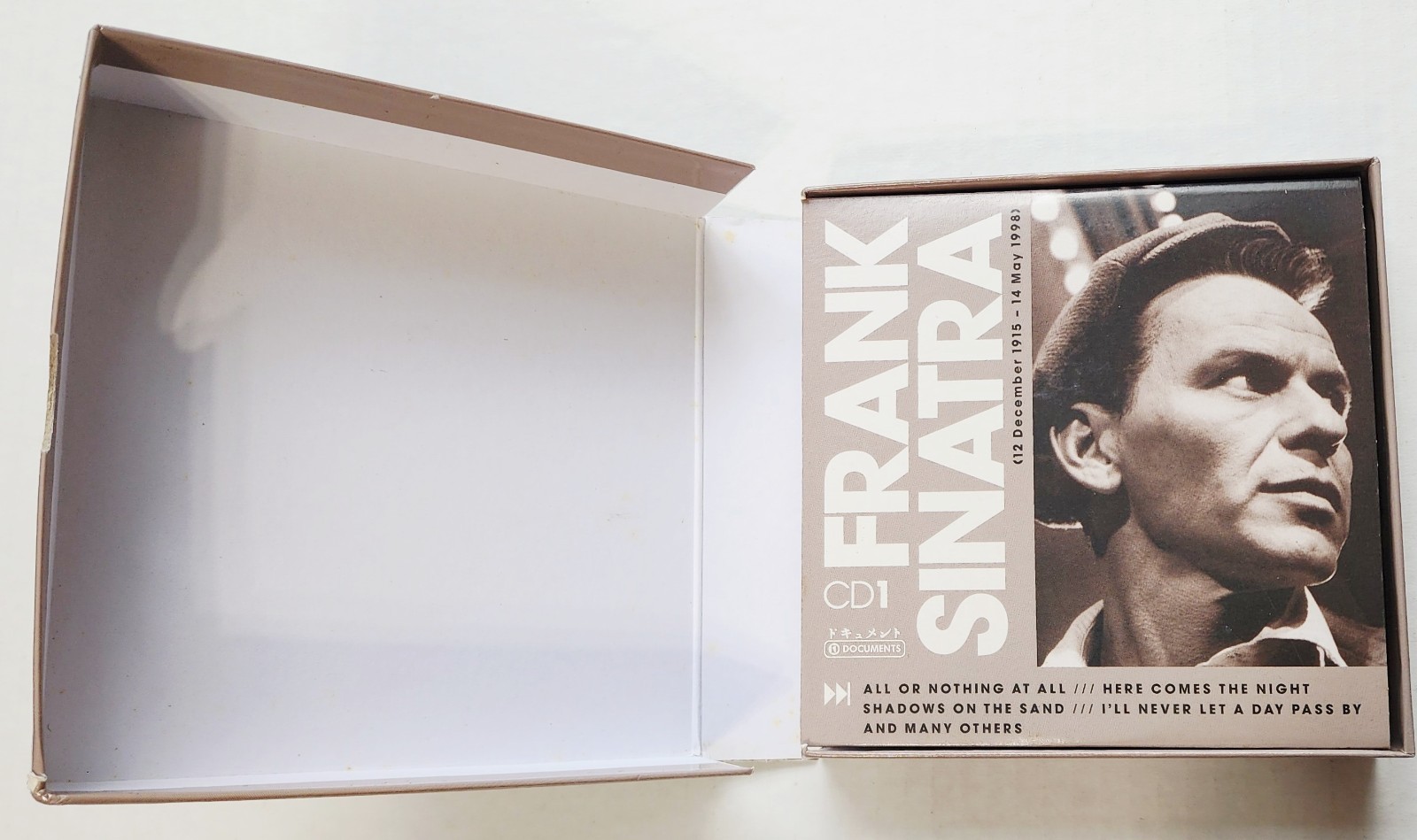 FRANK SINATRA - (12 DECEMBER 1915 - 14 MAY 1998) 10 X CD BOX SET IMPORT GERMANY