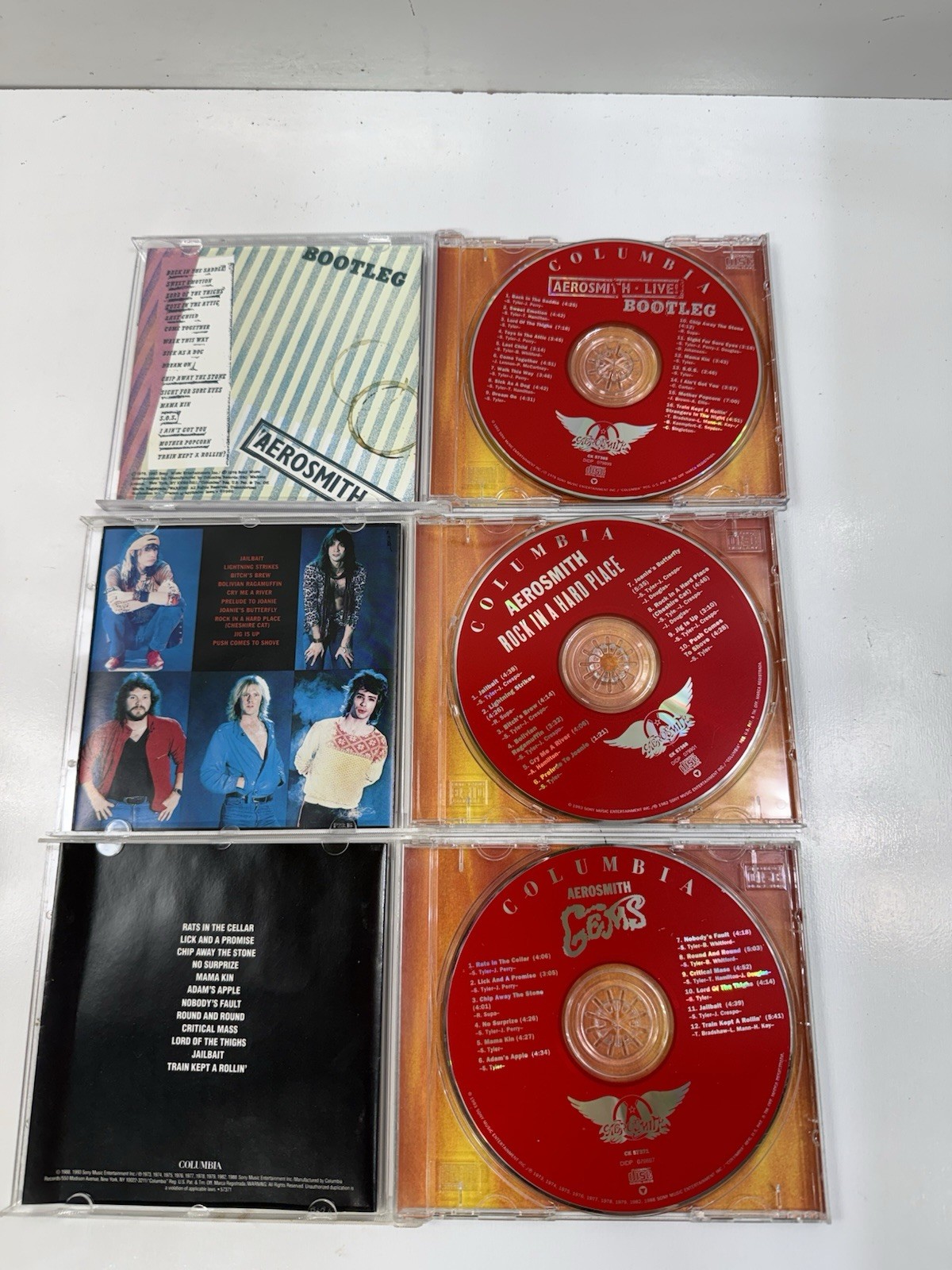 Aerosmith *Box of Fire* 🔥 13-CD Limited Edition Box Set Columbia Records 1994