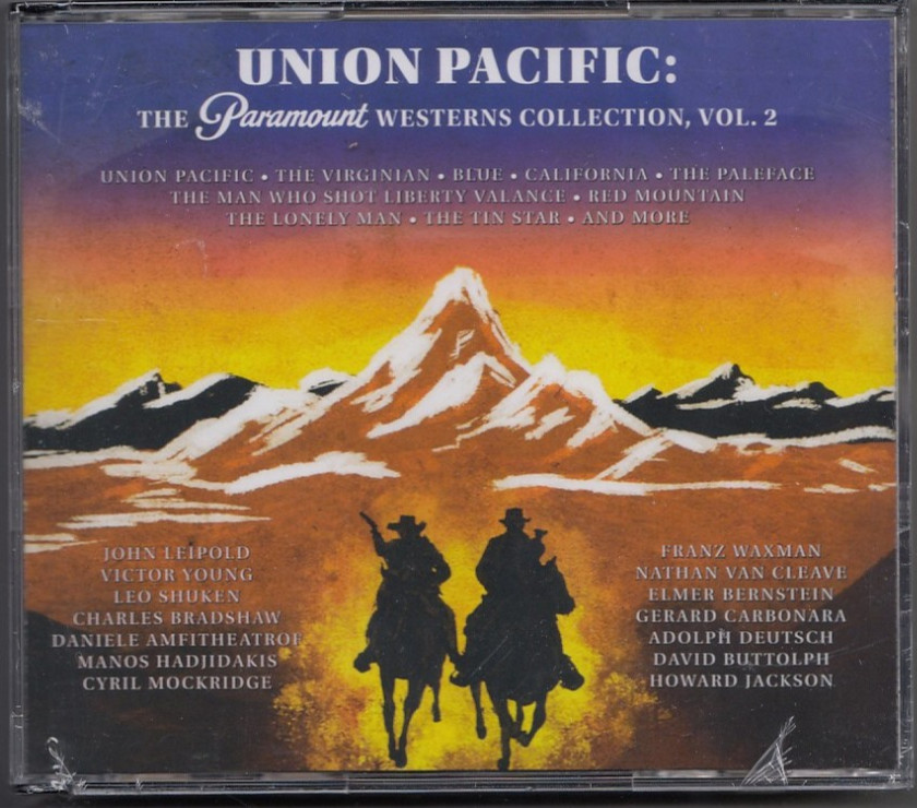Union Pacific: The Paramount Westerns Collection Vol. 2 4XCD Sealed La-La Land