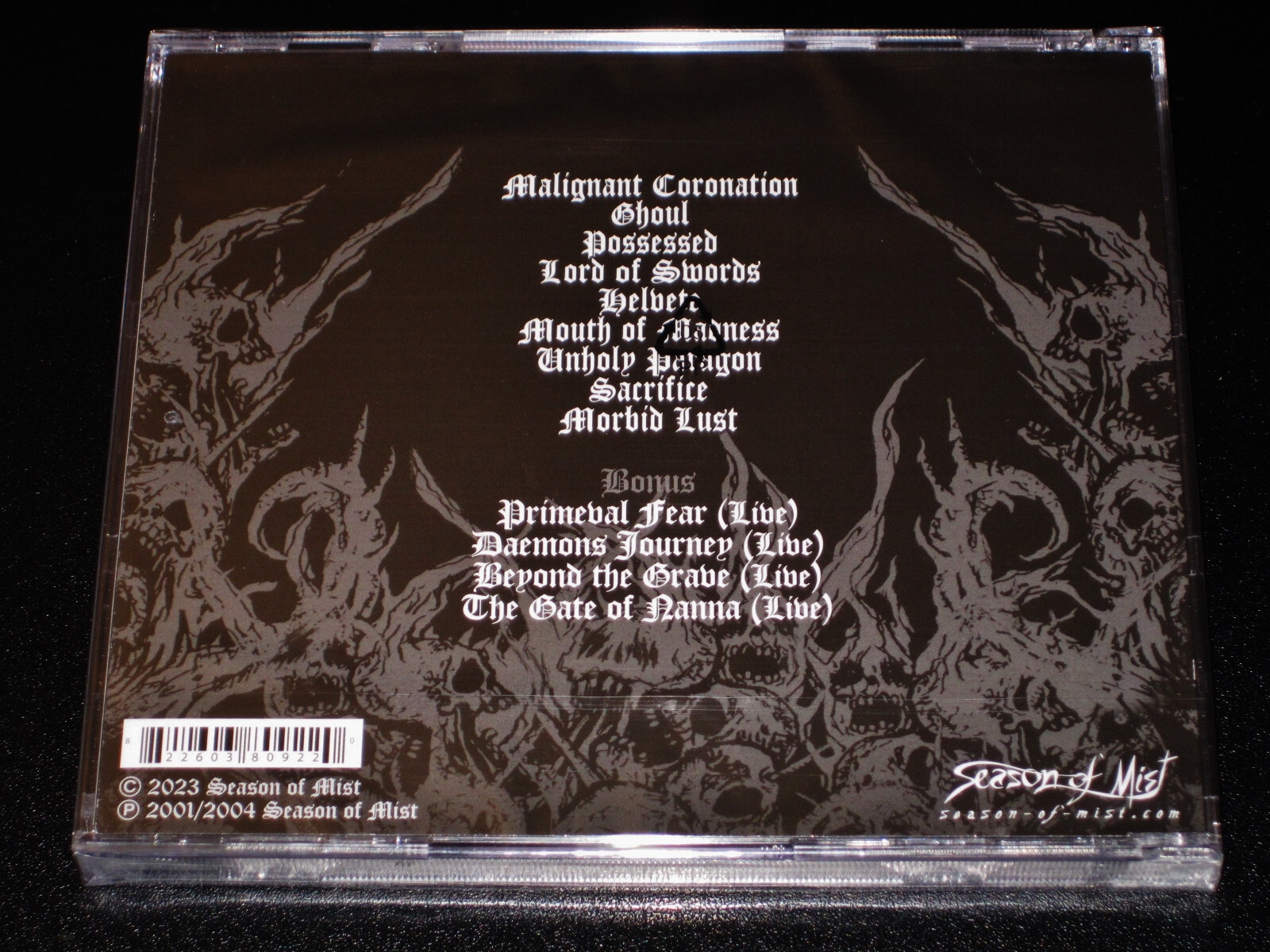 Tsjuder: Desert Northern Hell CD 2023 Bonus Tracks Season Of Mist SOM 092JC NEW