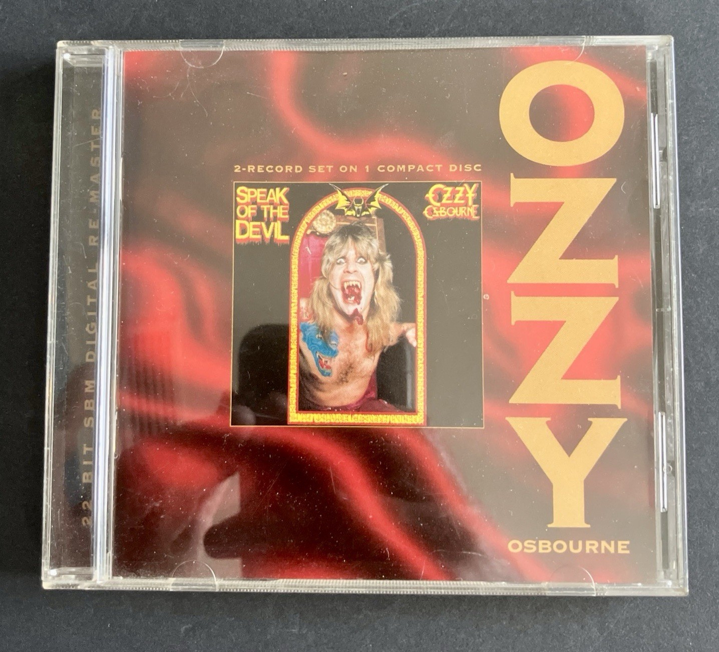Ozzy Osbourne – Speak Of The Devil CD, 1995 Remaster USA, Live - Epic - Rock