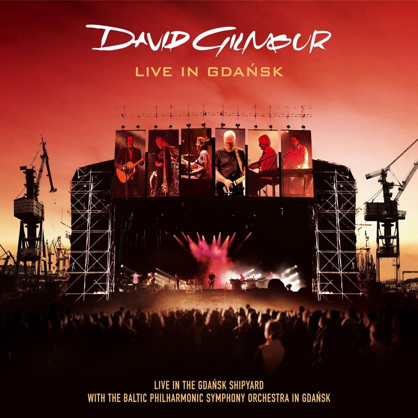 DAVID GILMORE Live In Gdansk 4 DISC BOX SET 2 CDs 2DVDs NEW SHIPS TODAY