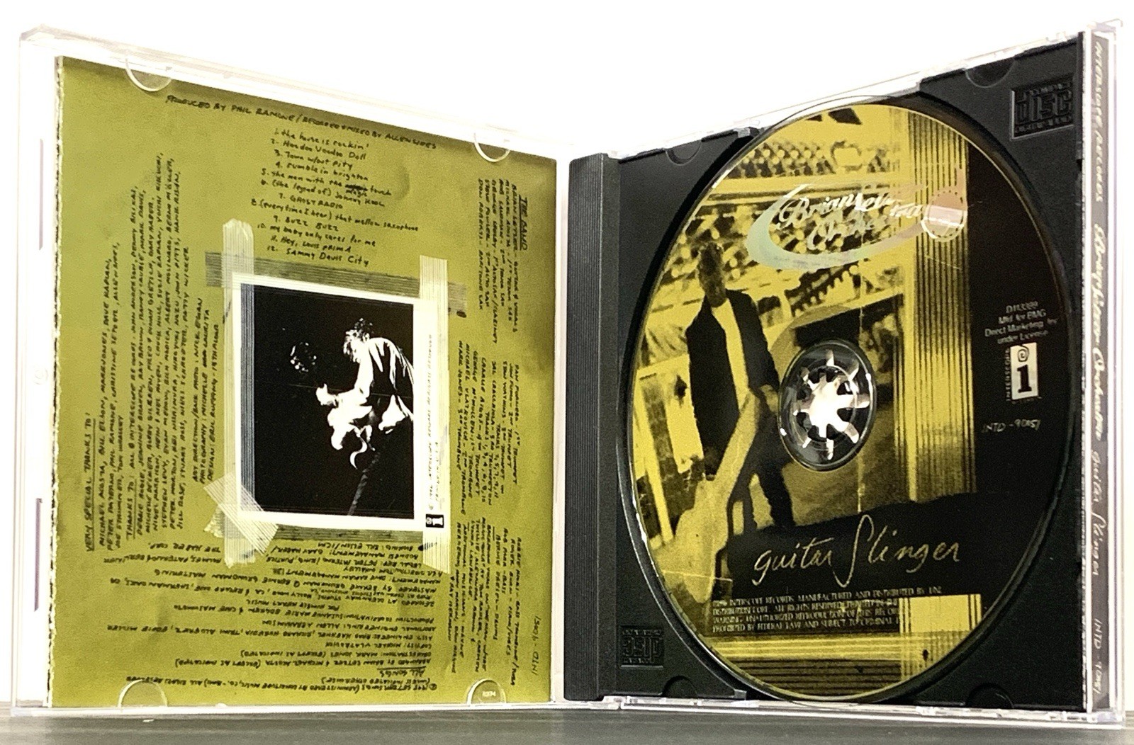 Brian Setzer Orchestra Guitar Slinger CD 1996 Interscope 12 Tracks Mint Conditio