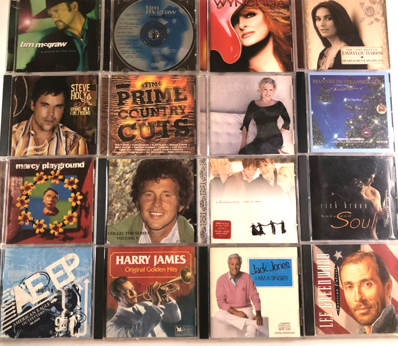 CD's Pick Choose your own-Lot #22T-Country, Rock, Rap, R&B and more-Combined S/H
