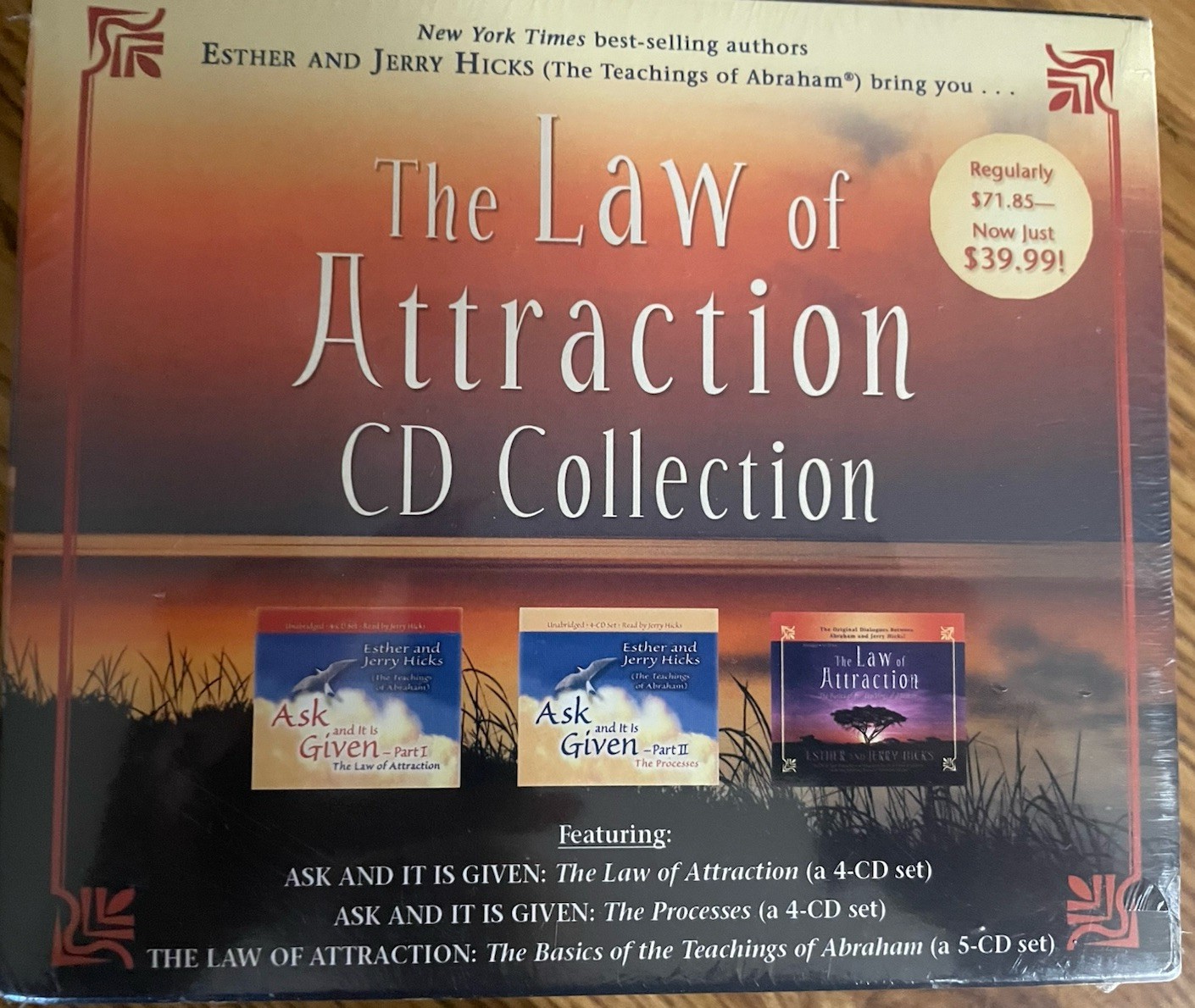 SEALED CD box set ~ LAW OF ATTRACTION CD COLLECTION Esther+Jerry Hicks