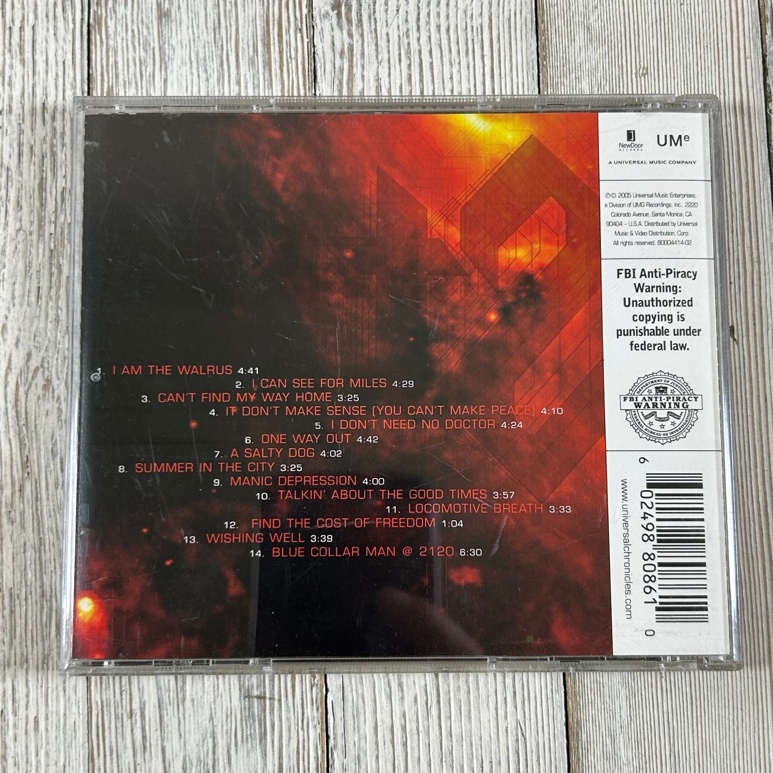 Styx – Big Bang Theory CD 2005 New Door Records Classic Rock Covers