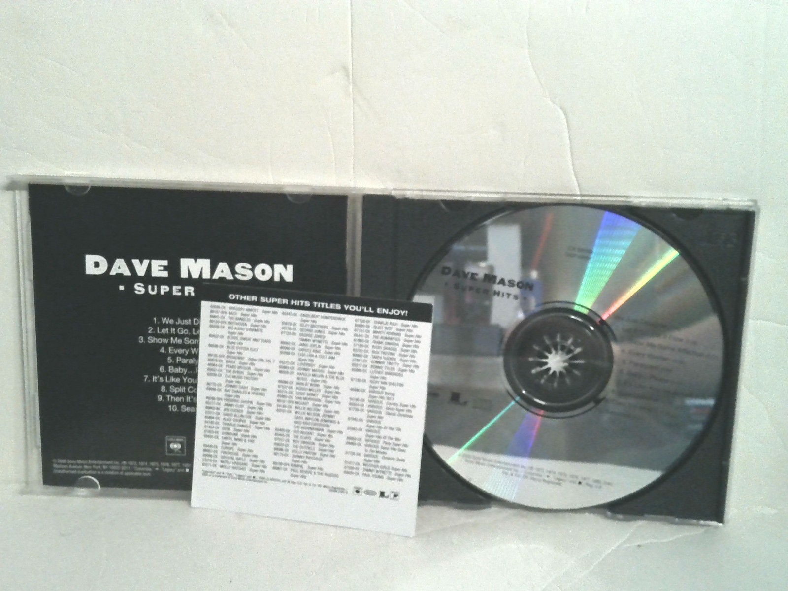 Dave Mason Super Hits CD 2000 Sony Music Entertainment Columbia
