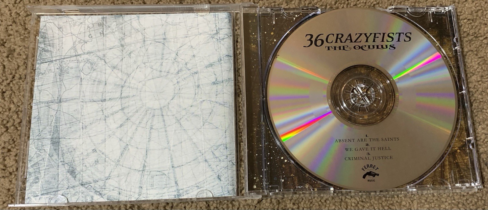 36 Crazyfists The Oculus Cd 2009 Record Store Day Exclusive