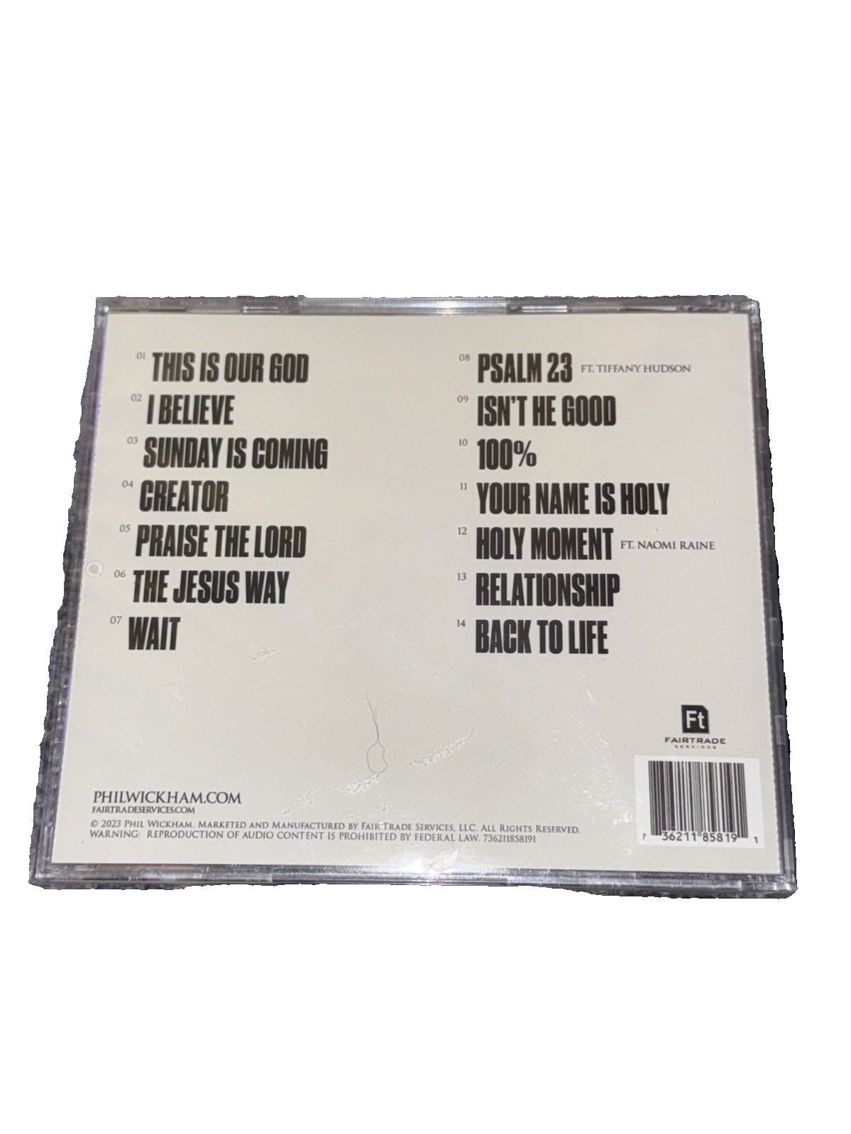 I Believe Phil Wickham CD New Sealed Christian Worship Album