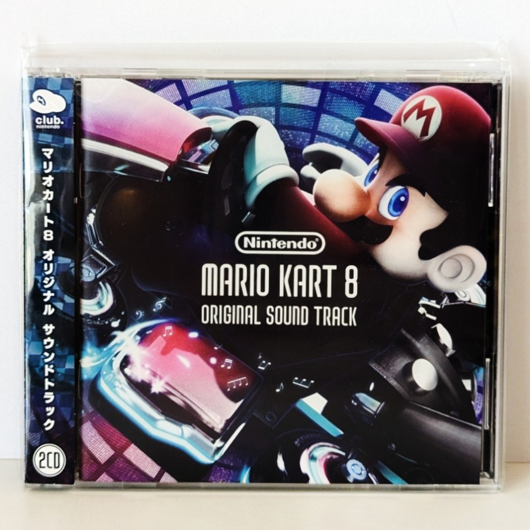 MARIO KART 8 Original Soundtrack CLUB NINTENDO COLLECTION CD Video Game Music