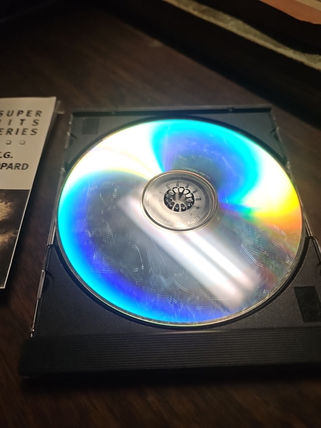 T.G. Sheppard Autograph On Printed Paper Cd Cover