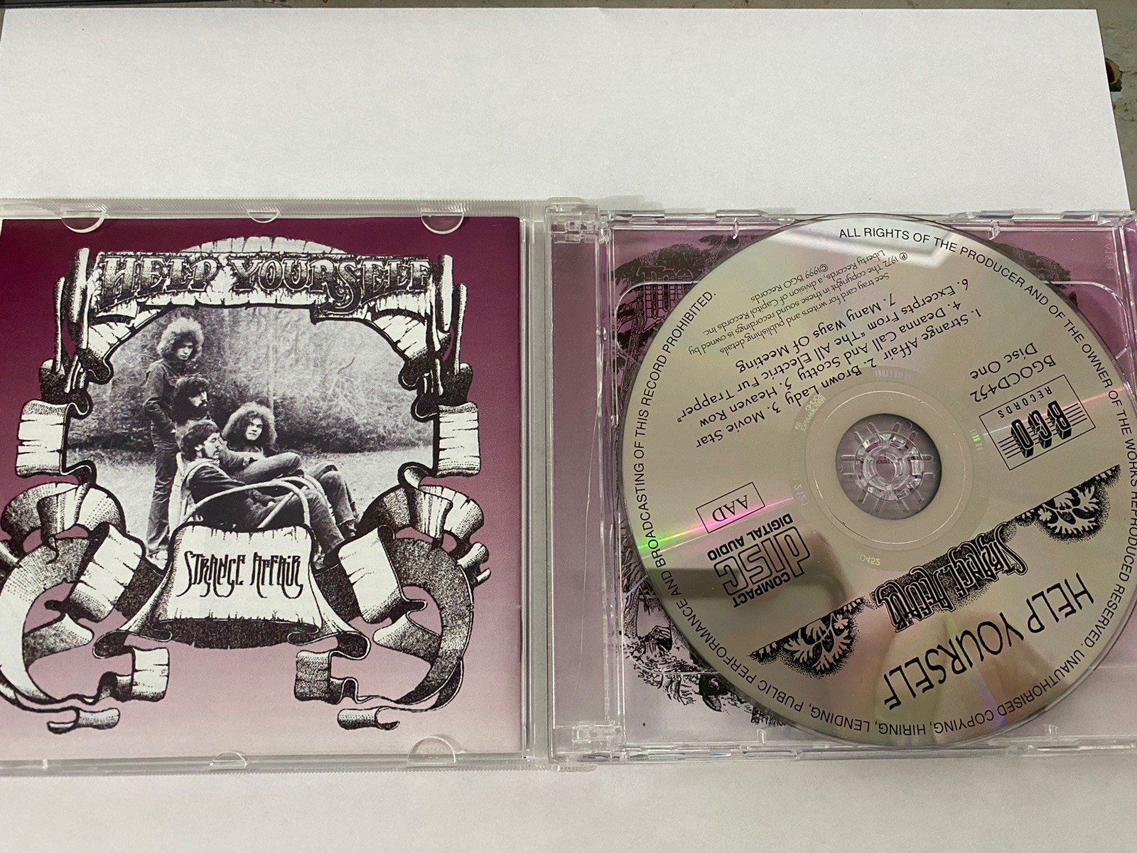 Help Yourself 2CD Strange Affair ~ Return of Ken Whaley ~ Happy Days BGO Records