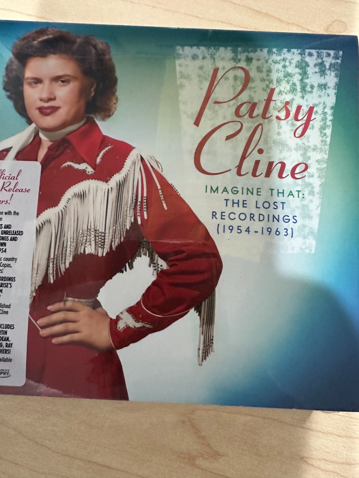PATSY CLINE "IMAGINE THAT: THE LOST RECORDINGS (1954-1963)" 2-CD SET BRAND NEW!
